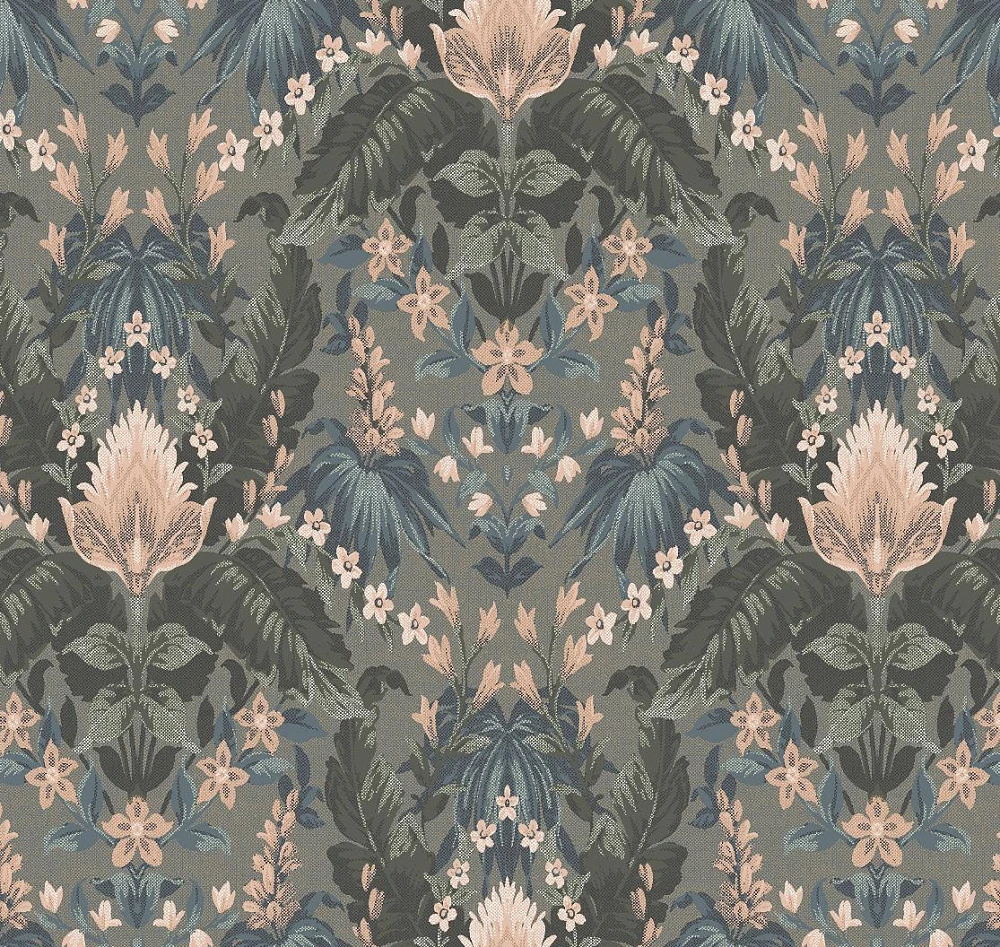 Обои Loymina British Style Forest Scottish Flower 6 005
